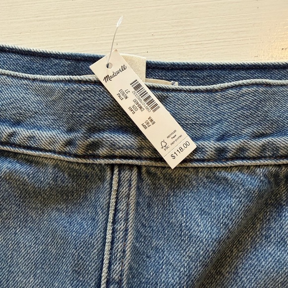 Madewell Denim Midi Skirt, size 27, NWT - Picture 7 of 7